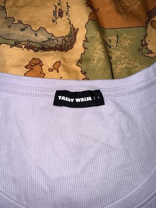 T-shirt Lilla Donna  Taglia L