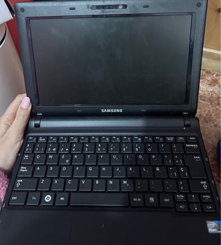 Ordenador portátil Samsung negro