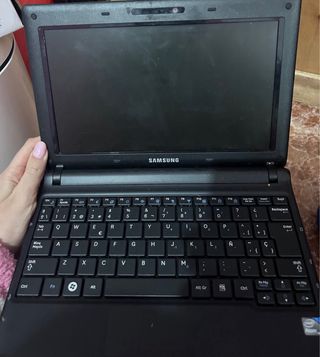 Ordenador portátil Samsung negro
