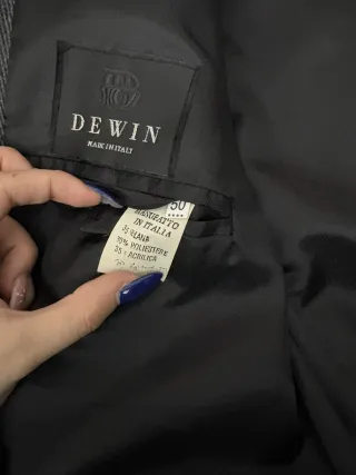 Cappotto Uomo Misto Lana Grigio Taglia M