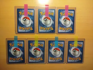 Lote Cartas Primera Edición Base Set Pokémon