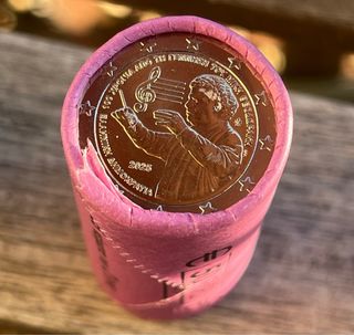 Moneda 2€ Grecia 2025 Mikis Theodorakis