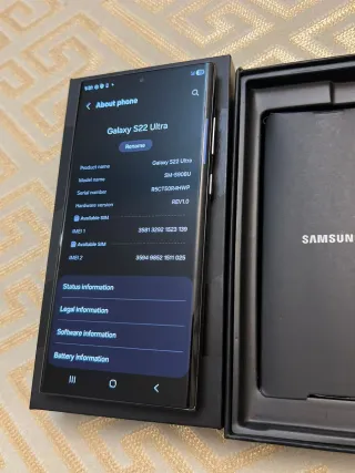 Samsung Galaxy S22 Ultra 5G 128GB Snapdragon