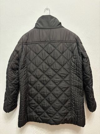 Abrigo negro mujer talla 42