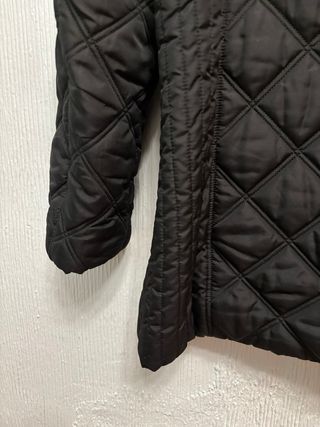 Abrigo negro mujer talla 42