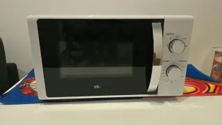 Microondas OK. Blanco