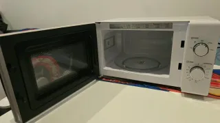 Microondas OK. Blanco