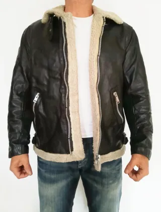 Bomber aviador forrada M Medidas indicadas