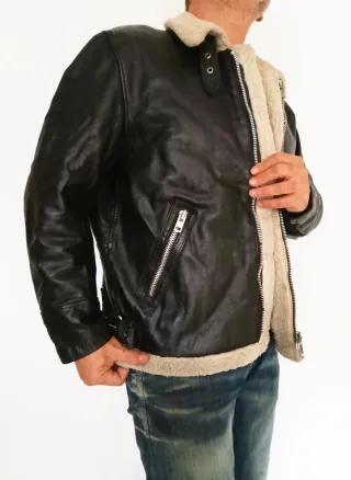 Bomber aviador forrada M Medidas indicadas