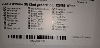 iPhone SE 2020 Bianco 128GB