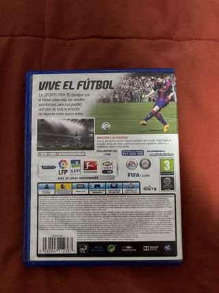 FIFA 15 y PES 2018 PS4