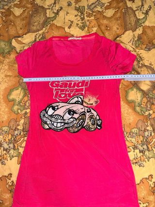 T-shirt Gaudi donna rosa