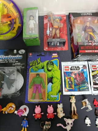 Lote de juguetes variados