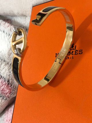 Bracciale Hermès Oro Nero