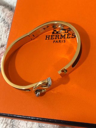 Bracciale Hermès Oro Nero