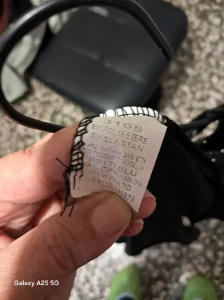 Vestito da sera nero con frange