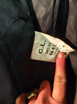 Trench Impermeabile Marina Militare XXL