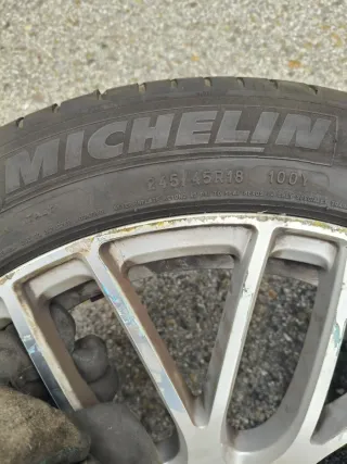 Llantas Aluminio 18 con neumáticos   245/45R18