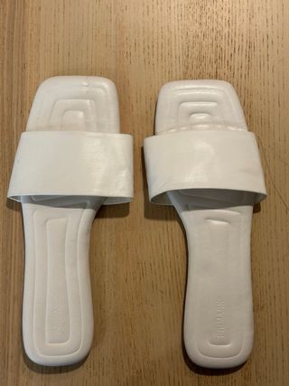 Sandalias Planas Blancas Verano