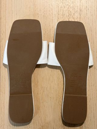 Sandalias Planas Blancas Verano