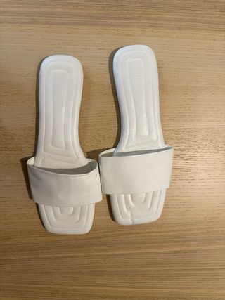 Sandalias Planas Blancas Verano