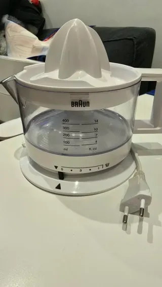 Exprimidor Braun Eléctrico Blanco