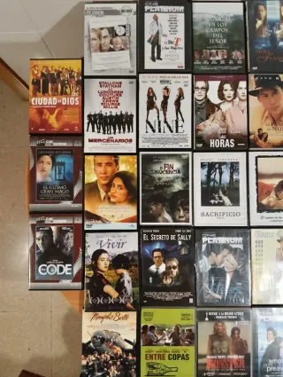 Oferta Lote Películas DVD pack