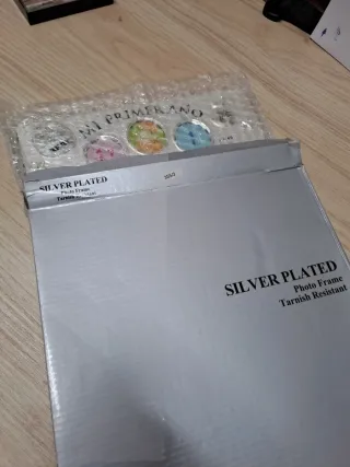 Portafotos Plata Mi Primer Año