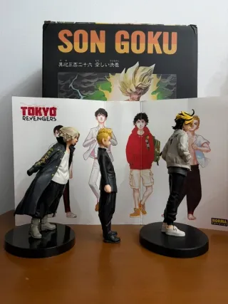 Pack Figuras Tokyo Revengers: Mikey, Kazutora, Tak