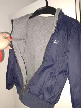 Giubbotto neonato double face