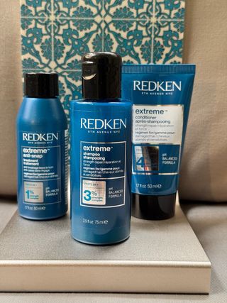 Redken Extreme Set Shampoo Balsamo Trattamento