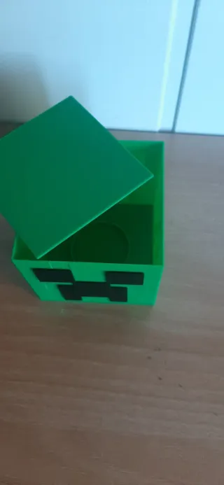 Lampada Creeper Minecraft