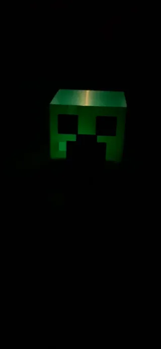 Lampada Creeper Minecraft