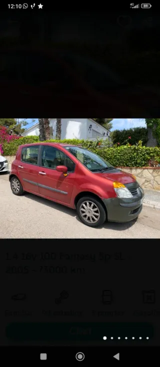 Renault Modus 1.4 100 fantasi