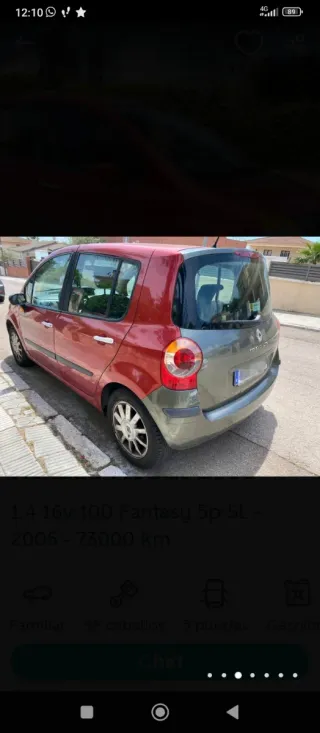 Renault Modus 1.4 100 fantasi