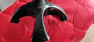 Bastón mujer ajustable con base de 4 patas