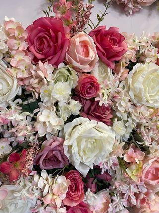 Marcos de flores decorativos