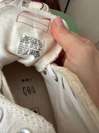 Botas Converse Beige/Blanco