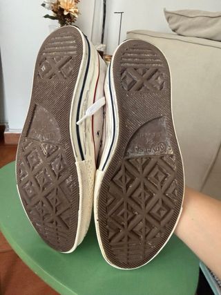 Botas Converse Beige/Blanco