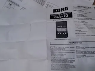 Afinador Korg GA-10 Guitarra/Bajo