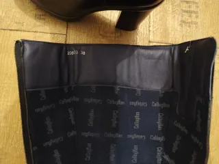 Stivali donna in pelle taglia 38