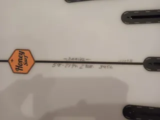 Tabla Surf HONEY 5'8 34'5L Fibra