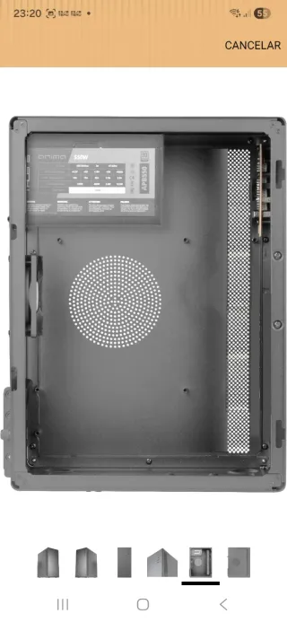 Tacens Novax550br Caja PC