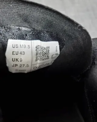 On Cloud Talla 43 Negro A Estrenar