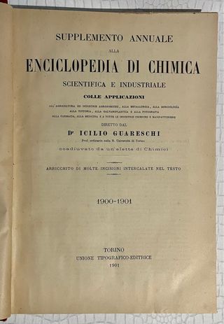 Enciclopedia di chimica 1901