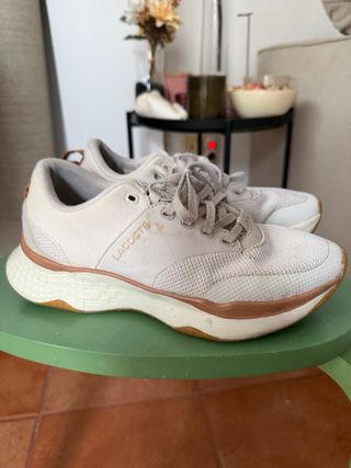 Zapatillas Lacoste Beige/Blanco