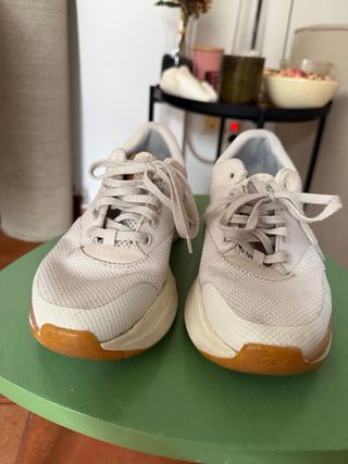 Zapatillas Lacoste Beige/Blanco