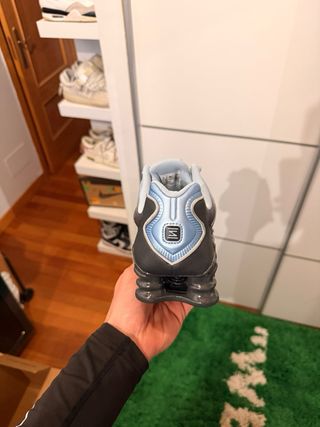 Nike Shox TL Azul y Negro