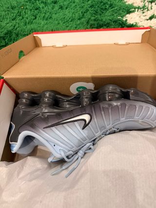 Nike Shox TL Azul y Negro