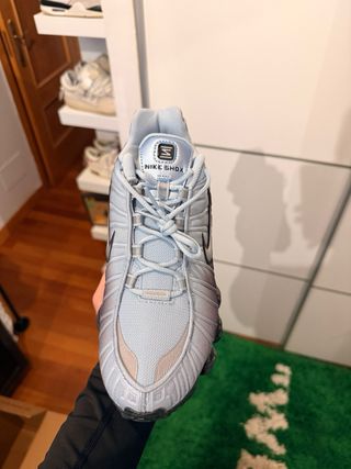 Nike Shox TL Azul y Negro